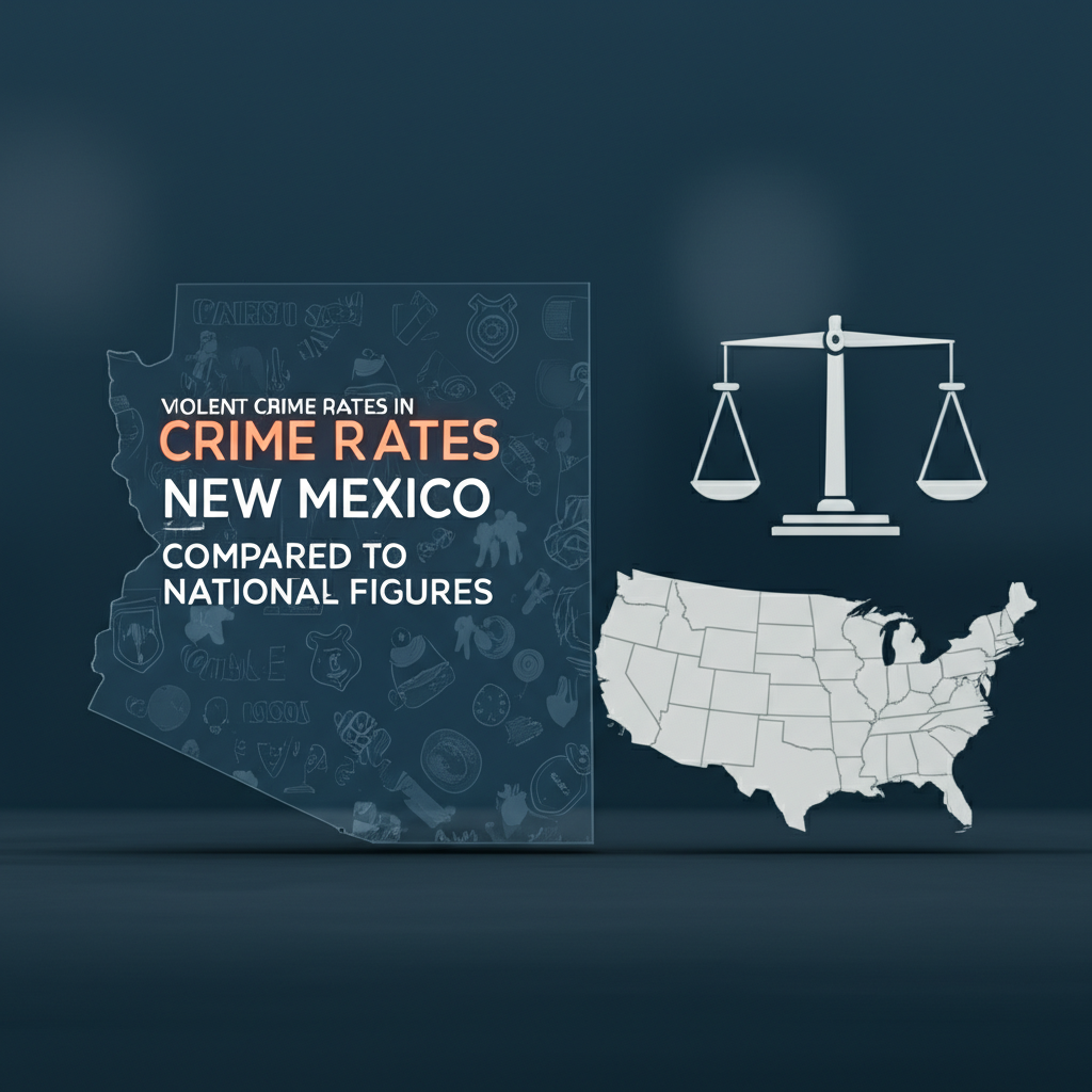 Violent New Mexico Crime Rates Compared to National Figures