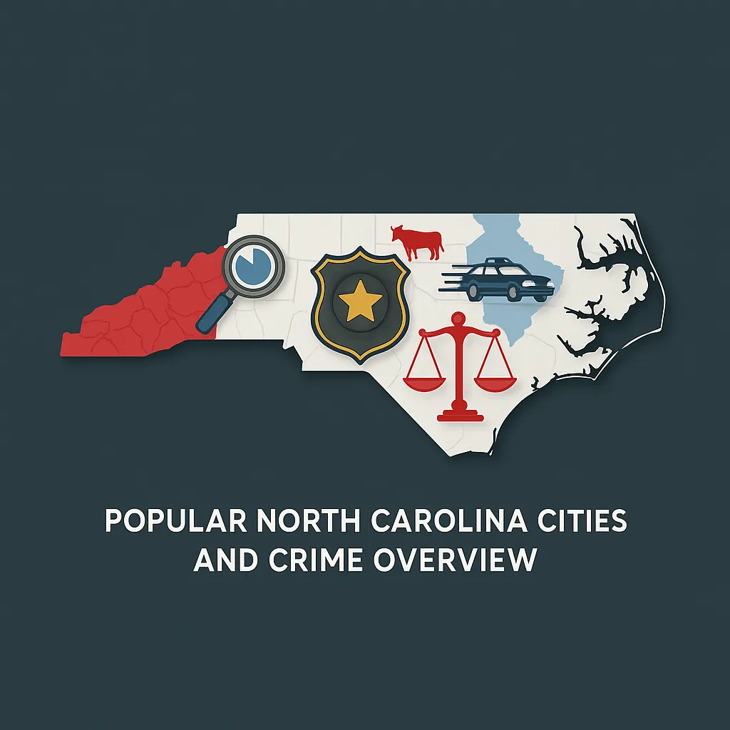 Popular North Carolina Cities and Crime Overview